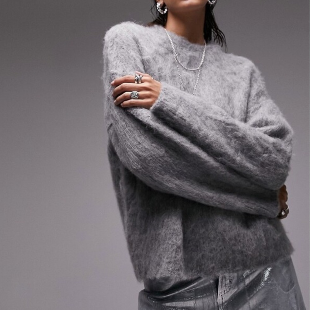Topshop Fluffy Sweater